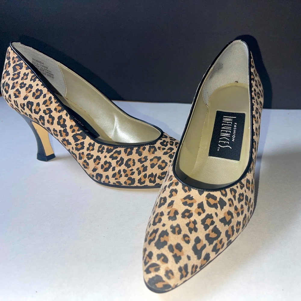 Fashion influences cheetah print heels